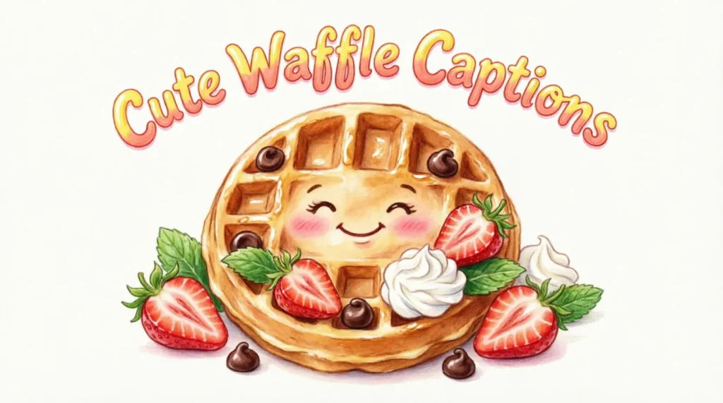Cute Waffle Captions