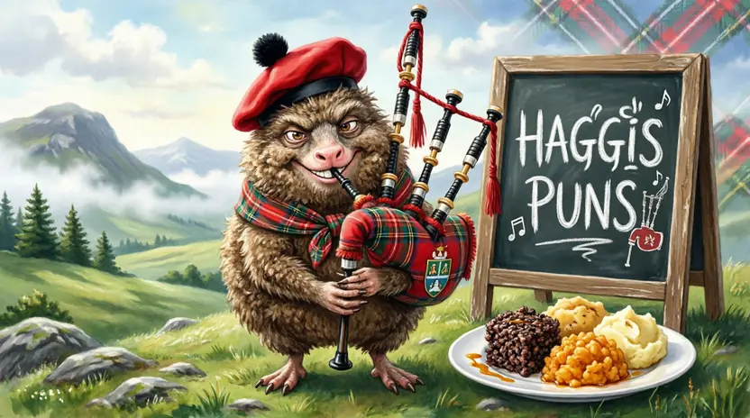 Funny Haggis Puns