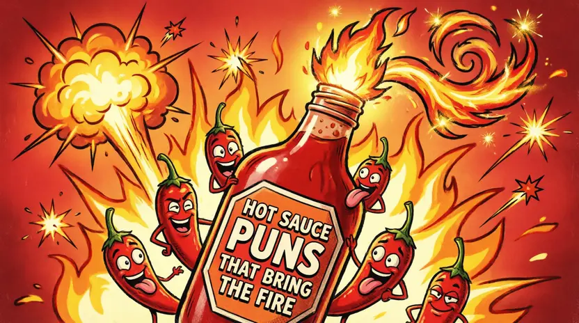Hot Sauce Puns That Bring the Fire