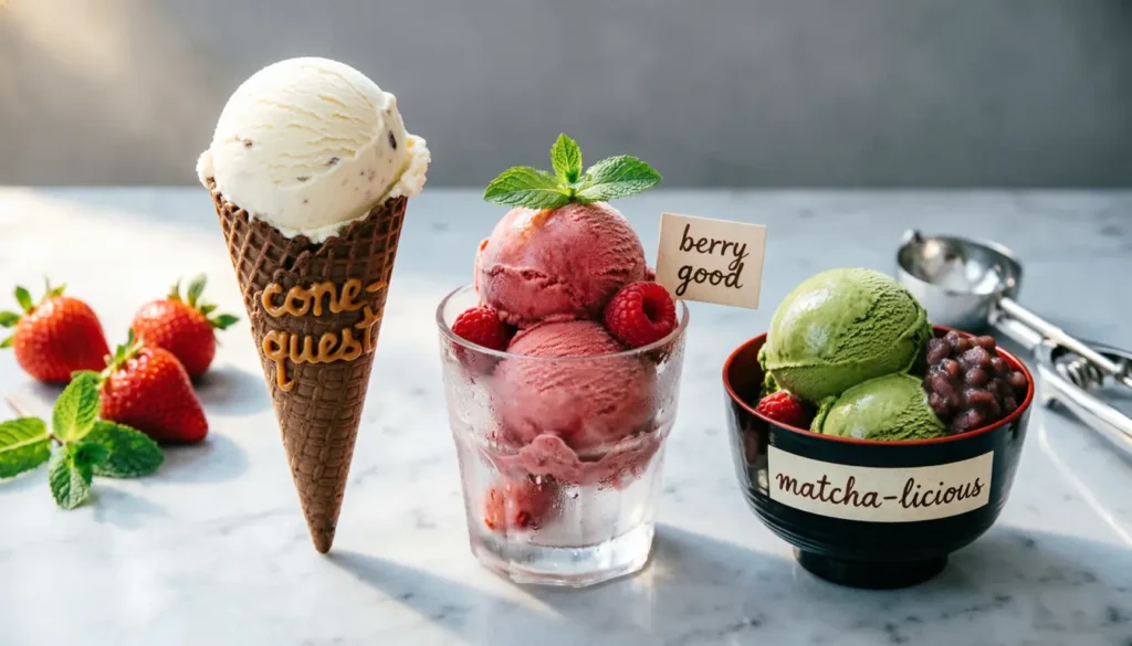 Ice Cream Dessert Puns
