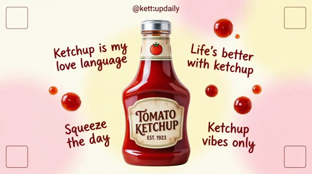 Ketchup Captions for Instagram