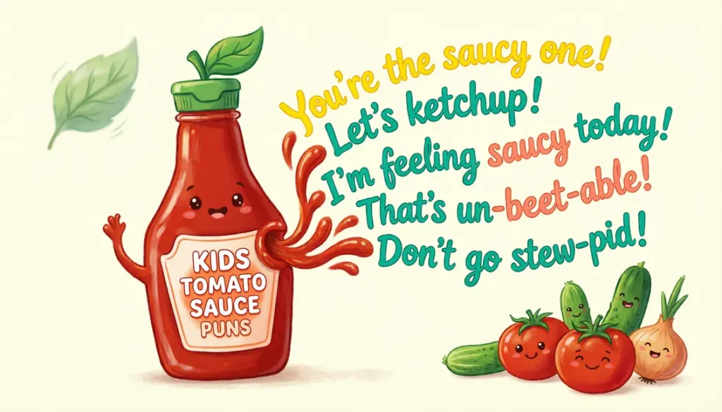 Kids Tomato Sauce PunsĀ