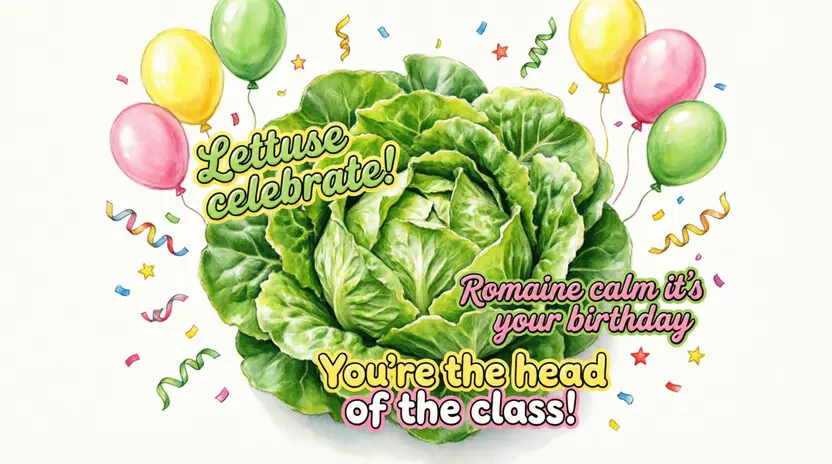 Lettuce Birthday One-Liners