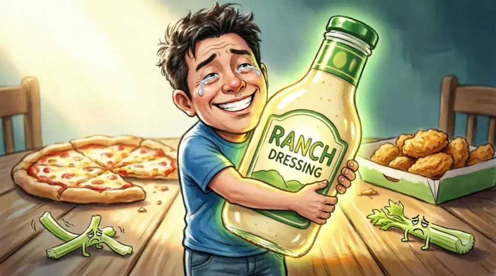 Ranch Dressing Funny Captions