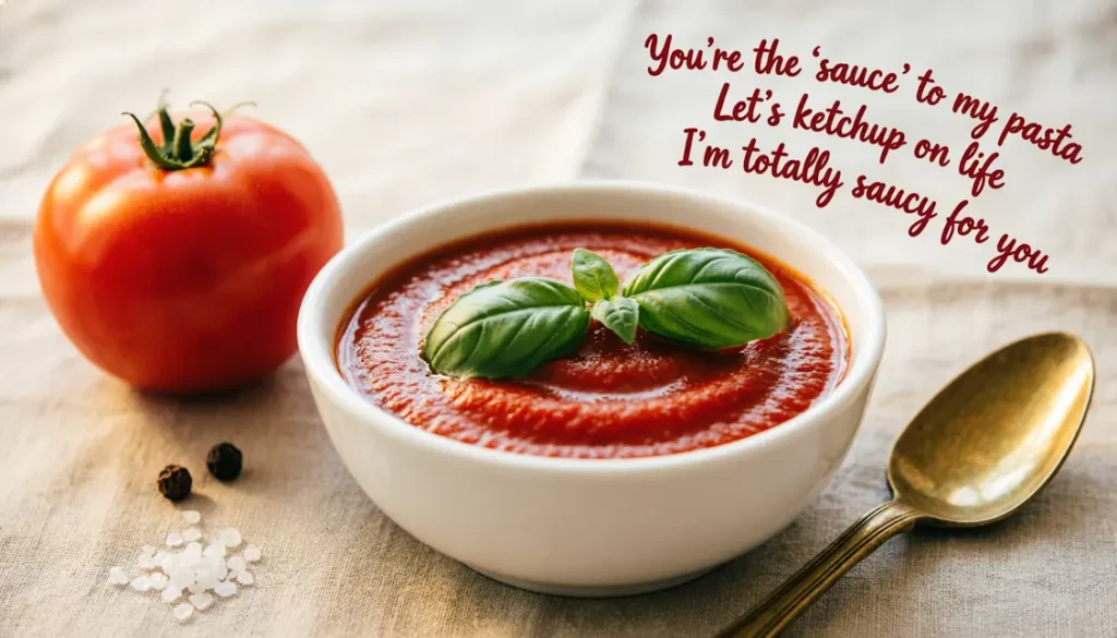 Romantic Tomato Sauce PunsĀ