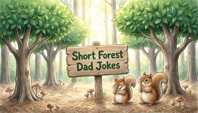 Short Forest Dad Jokes