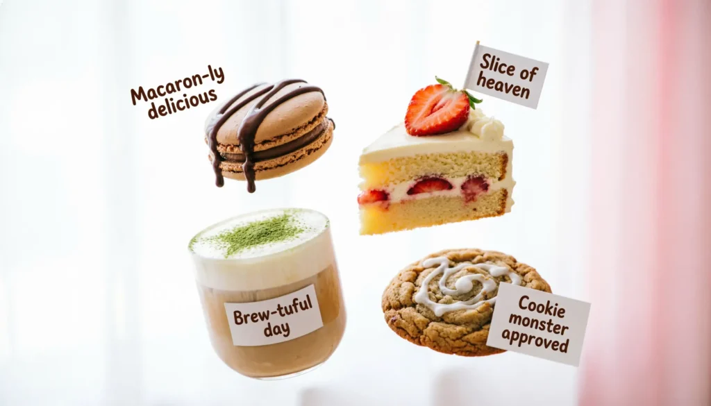 Sweet Dessert Puns for Instagram Captions