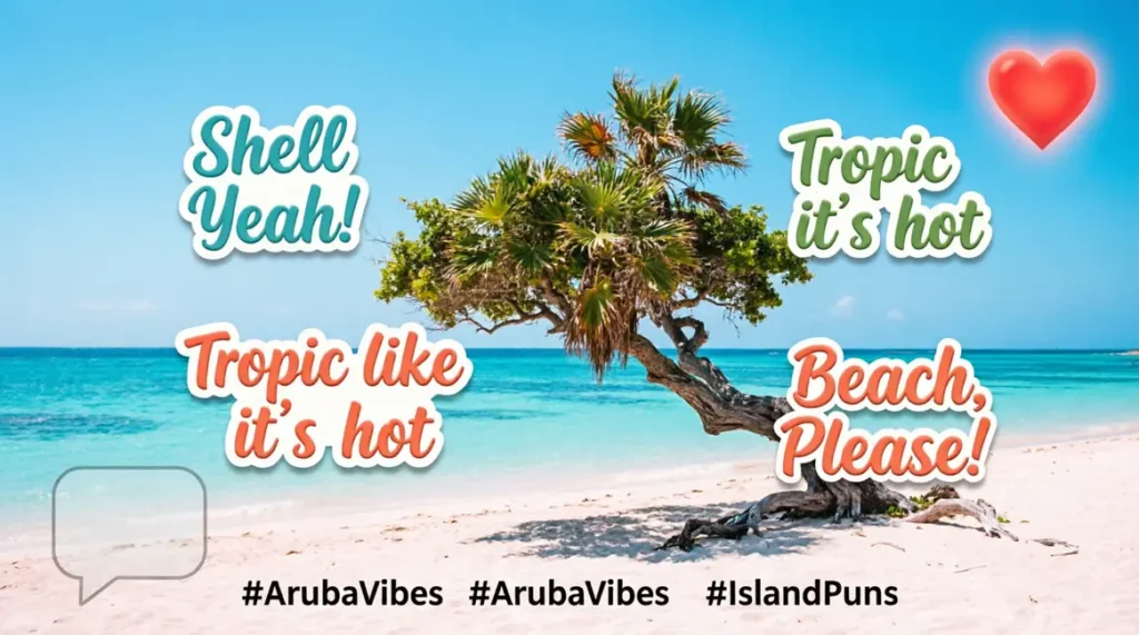 Aruba Wordplay for Instagram Captions