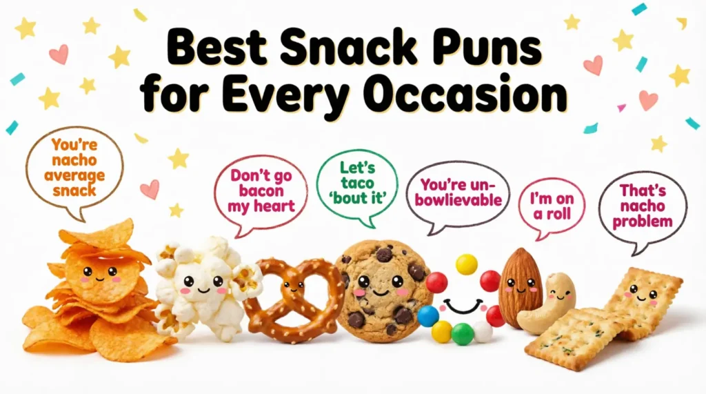 Best Snack Puns for Every Occasion