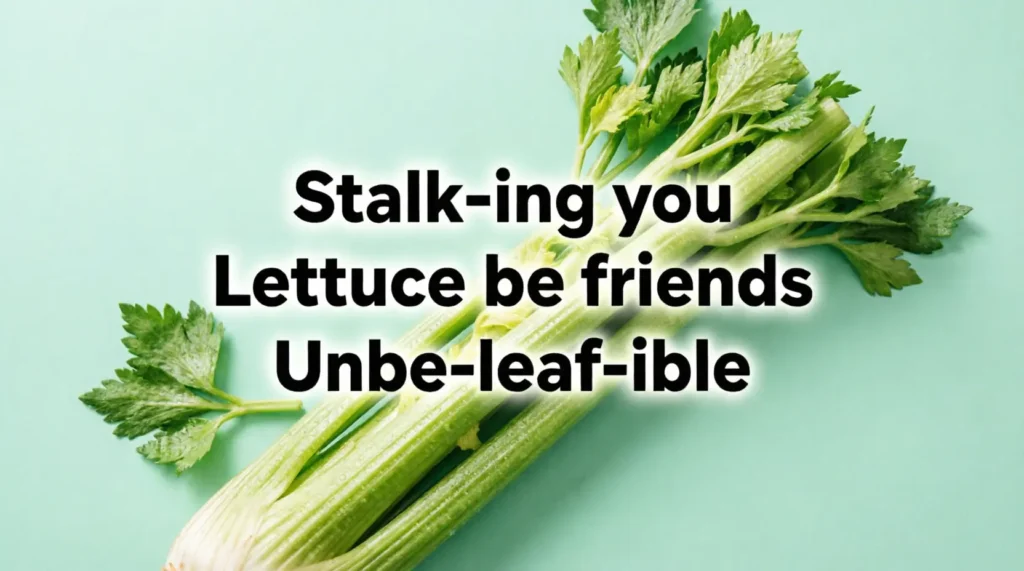 Celery Puns for Instagram Captions