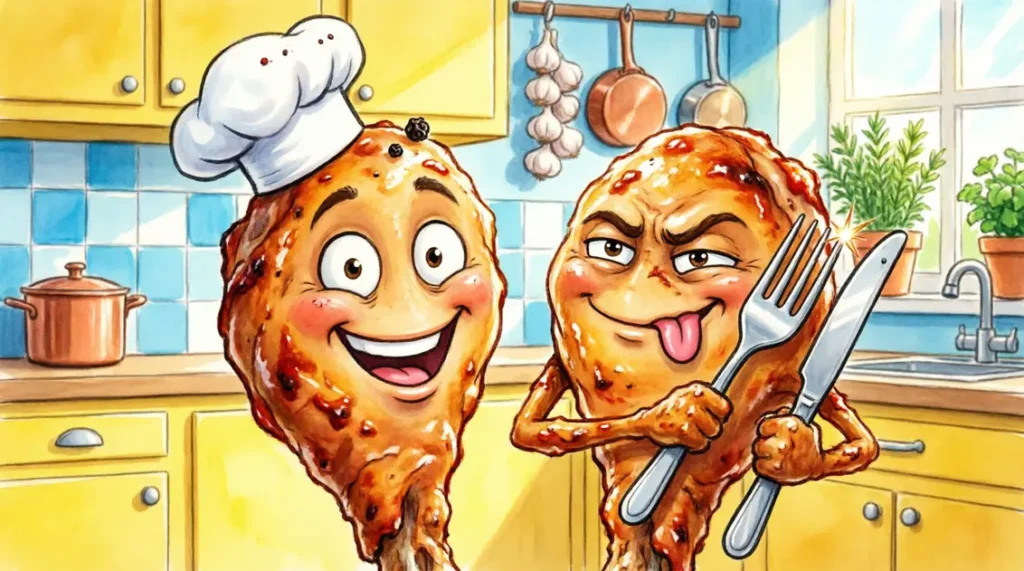 Chicken Leg Food Jokes
