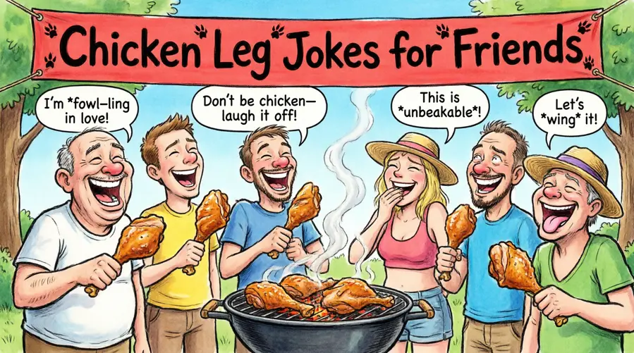 Chicken Leg Jokes for Friends