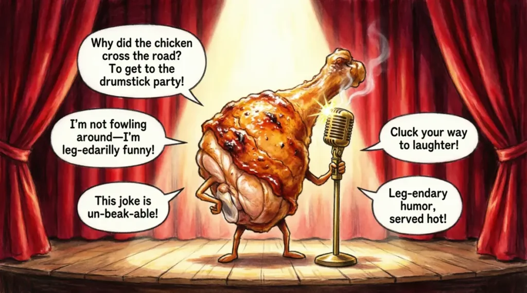 Chicken Leg One-Liners