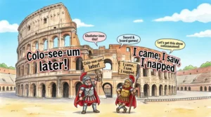 Colosseum Puns