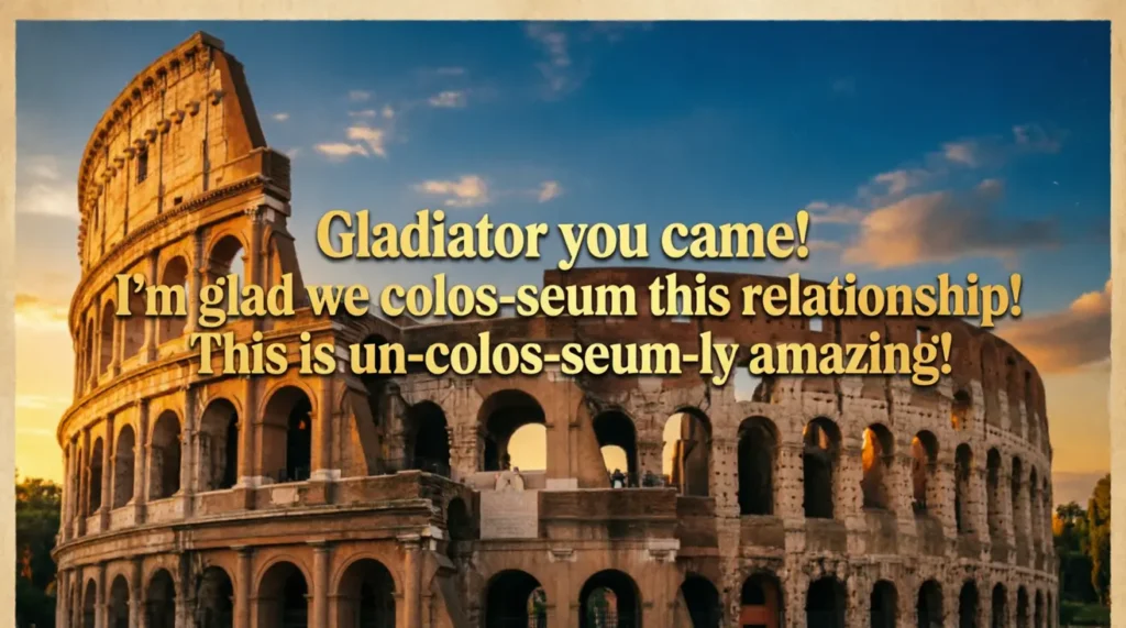 Colosseum puns one liners