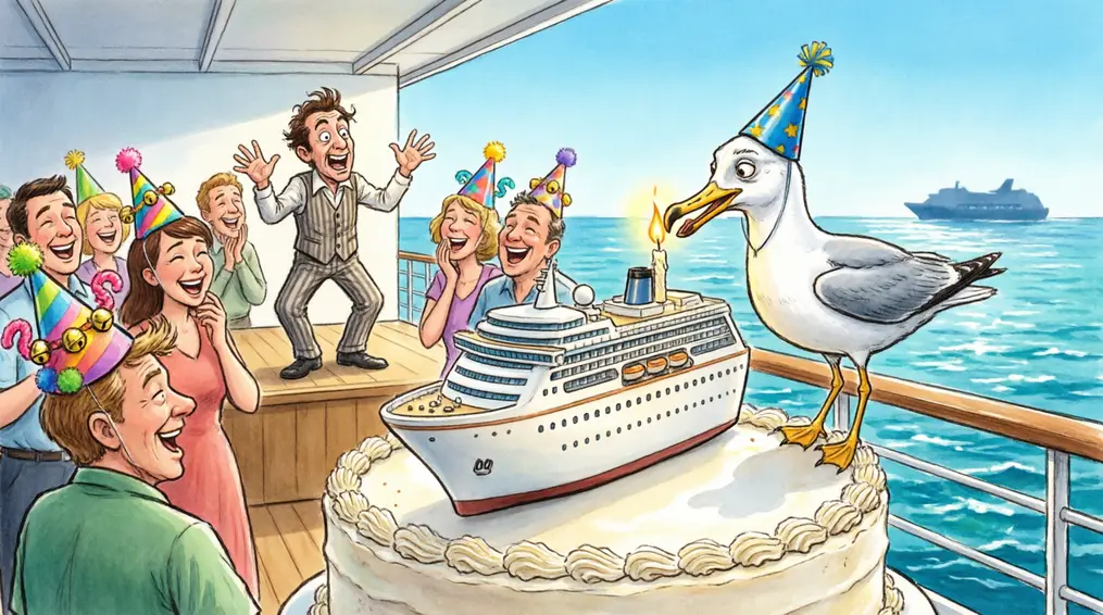 😂Cruise Ship Birthday Jokes