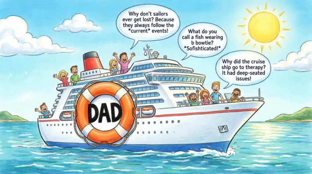 Cruise Ship Dad Jokes
