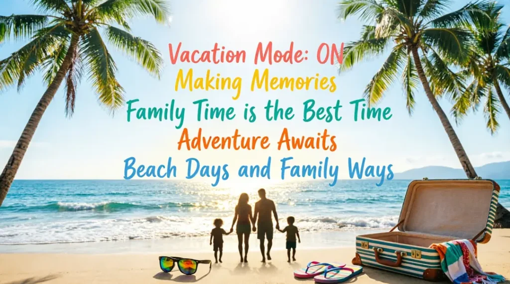 Family Vacation Quotes and Puns