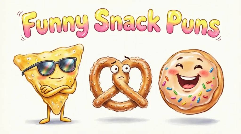 Funny Snack Puns