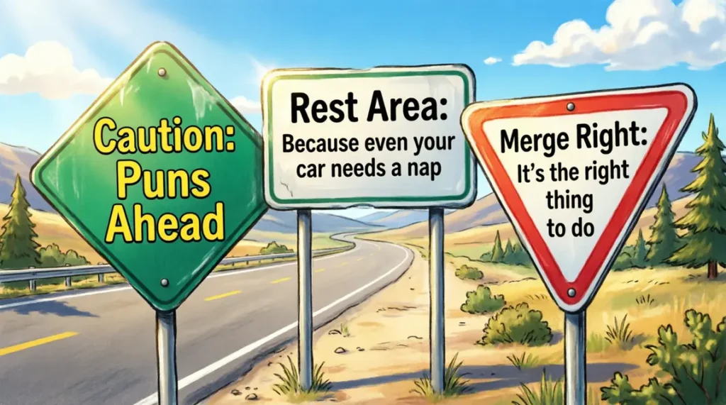 Highway Sign Puns