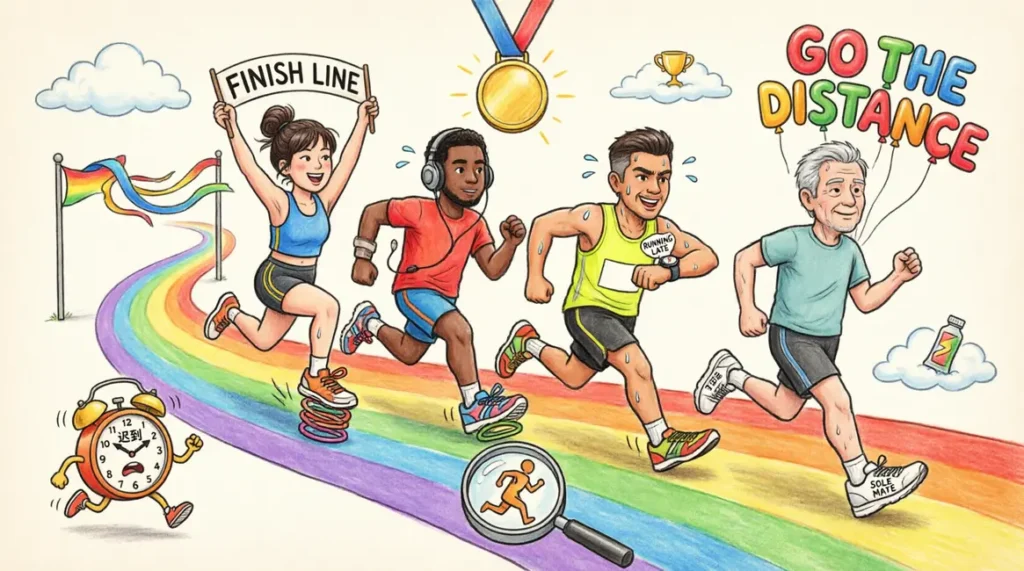 Marathon Running Puns