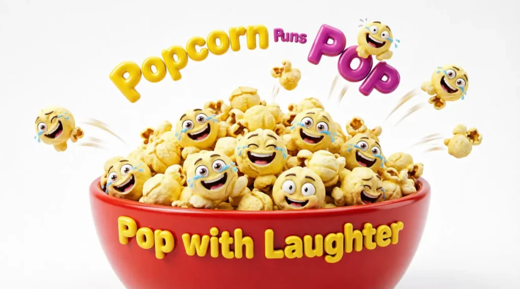 Popcorn Puns That Will Make You Pop with Laughter