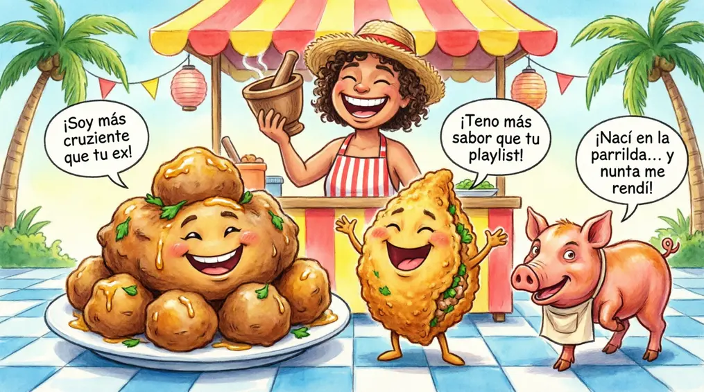 Puerto Rican Food Jokes