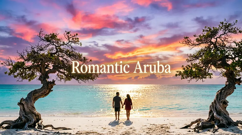 Romantic Aruba Captions