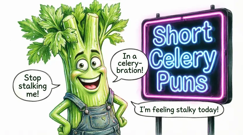 Short Celery Puns