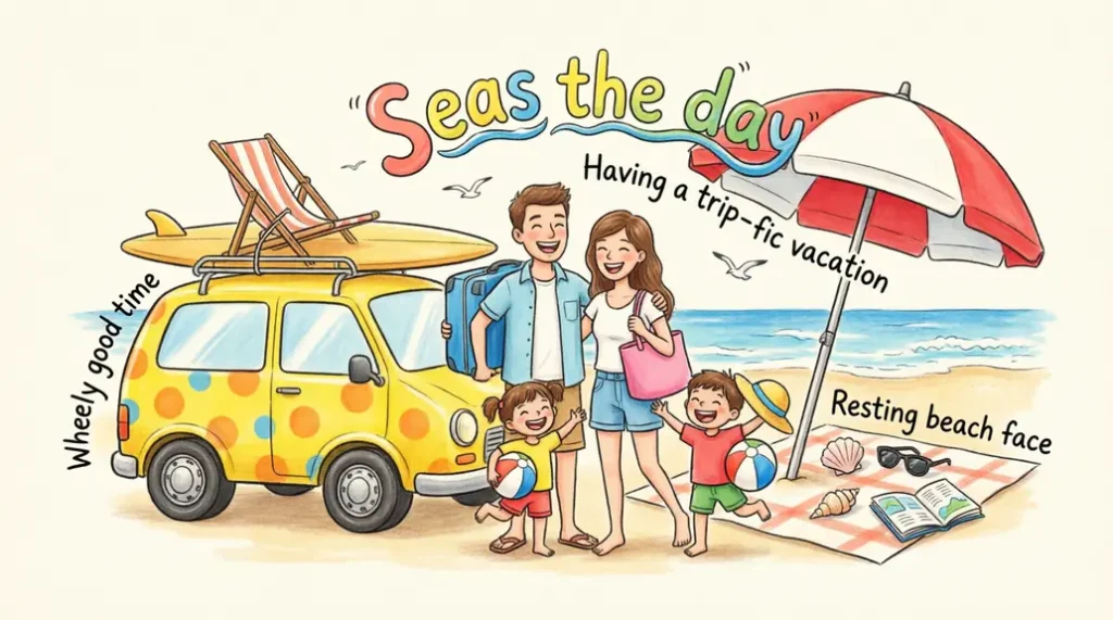 Short Family Vacation Puns