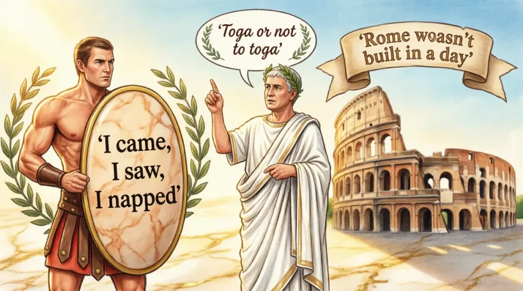 Short Roman Puns