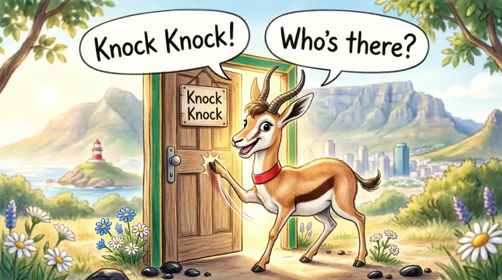 😜South African Knock-Knock Jokes