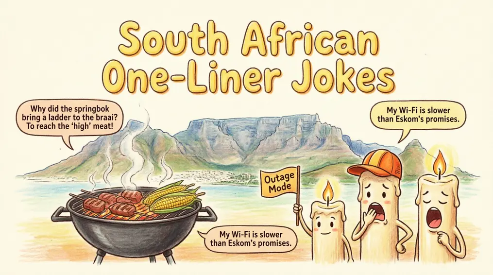 😆South African One-Liner Jokes
