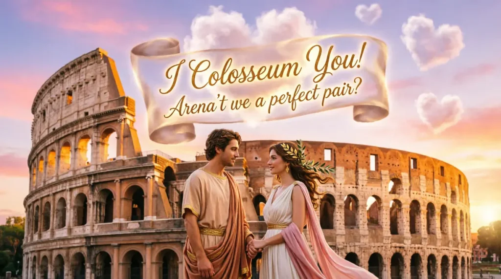🥰Colosseum Love Puns