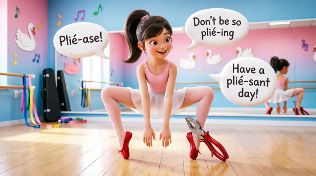 Ballet Puns About PliƩs