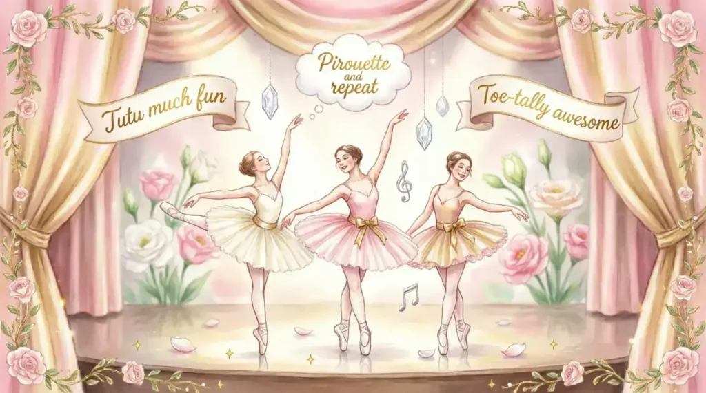 Ballet Puns for Dance Recitals
