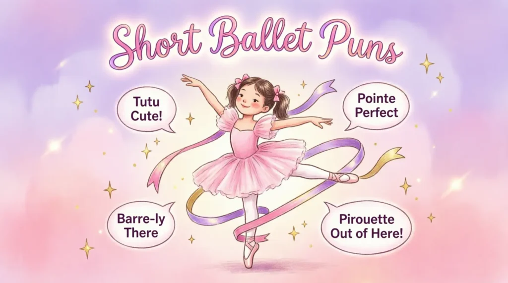 Short Ballet Puns