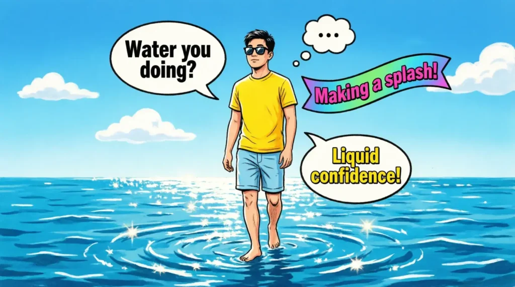 Short Walking on Water Puns