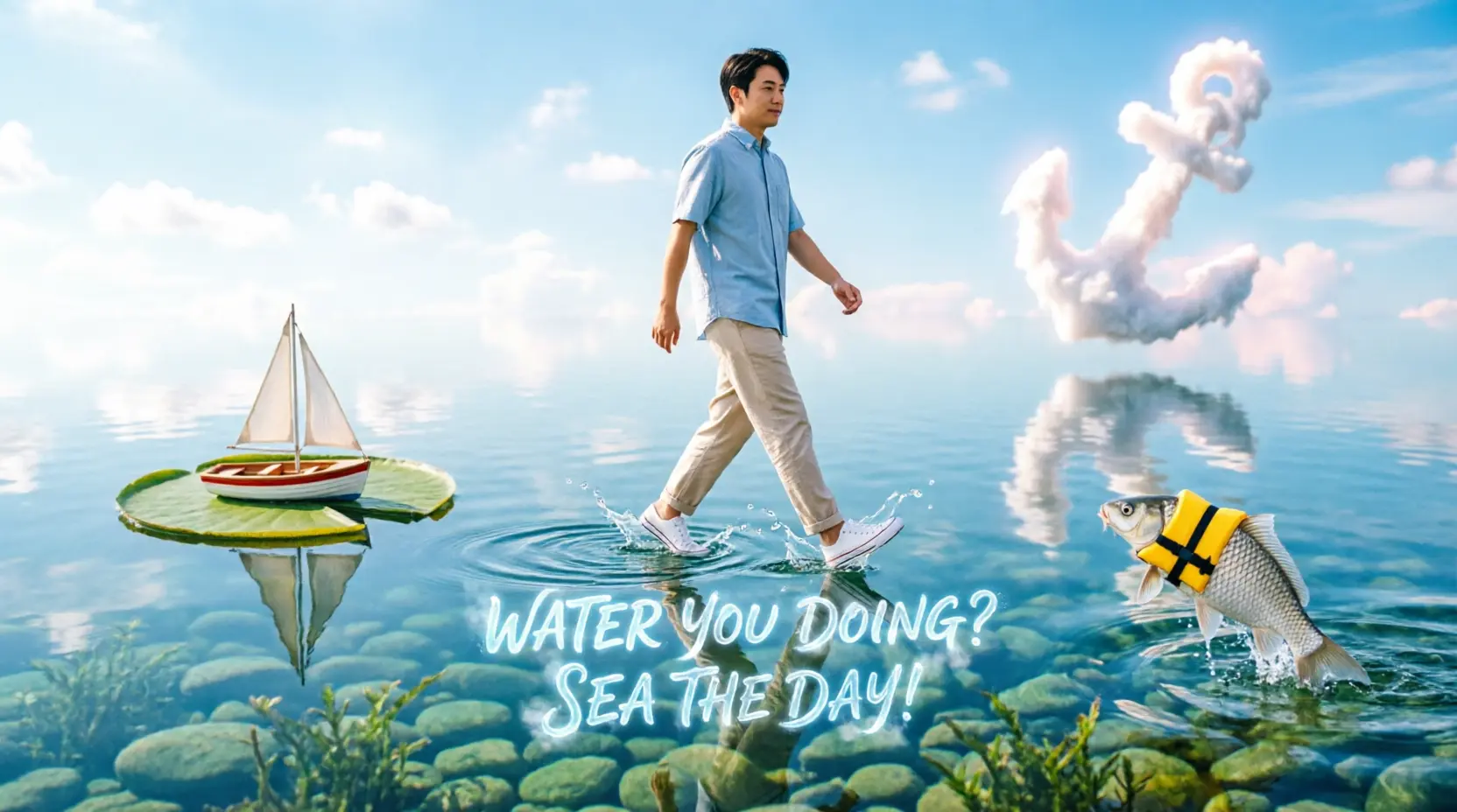 Walking on Water Puns