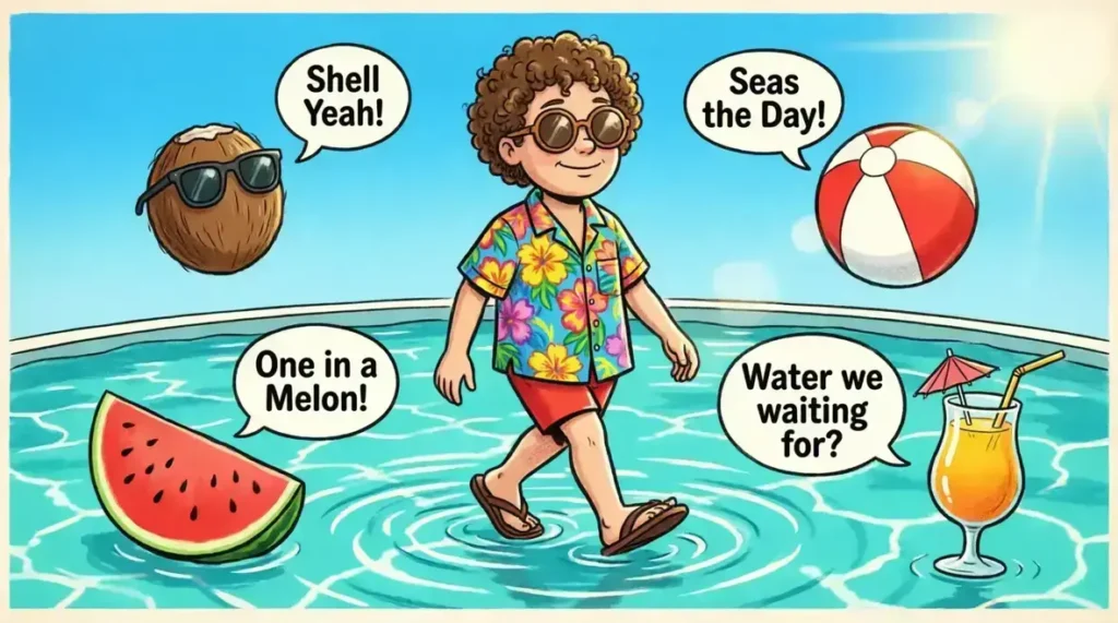 Walking on Water Summer Puns