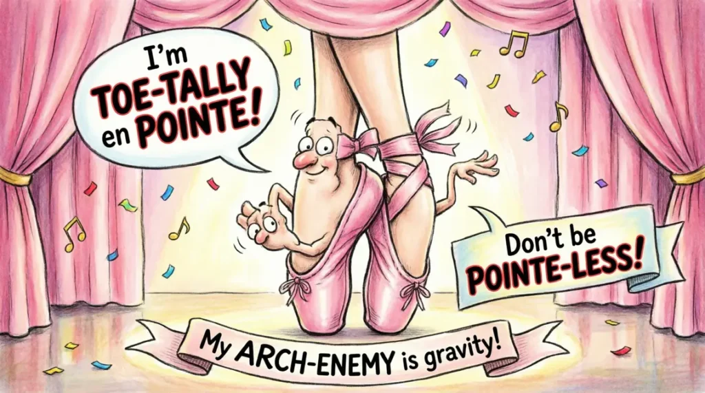 🤣Ballet Toe Puns