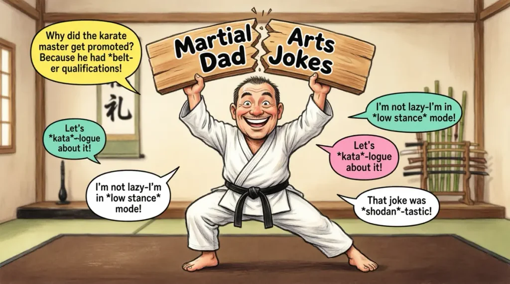 Martial Arts Dad Jokes