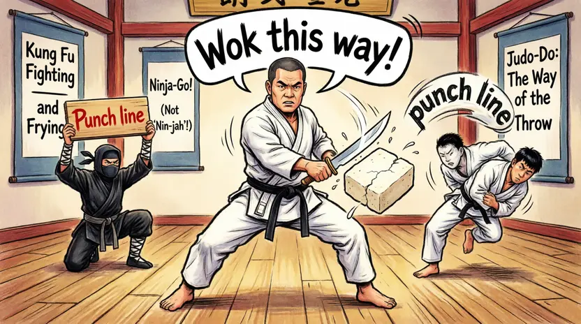 Martial Arts Puns
