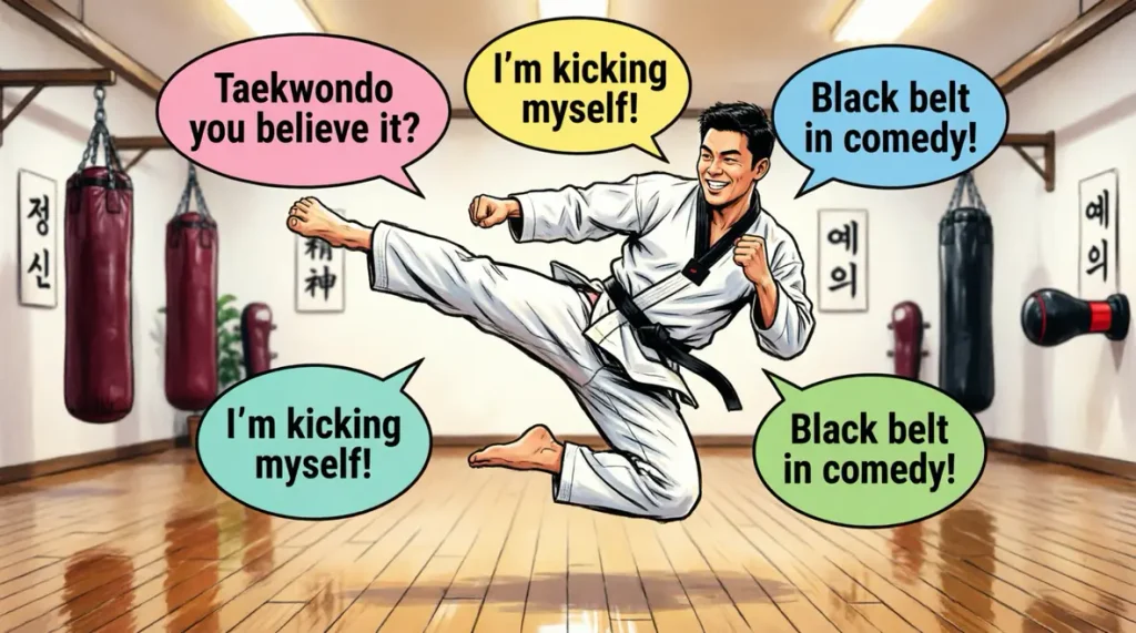 Taekwondo Puns and Jokes